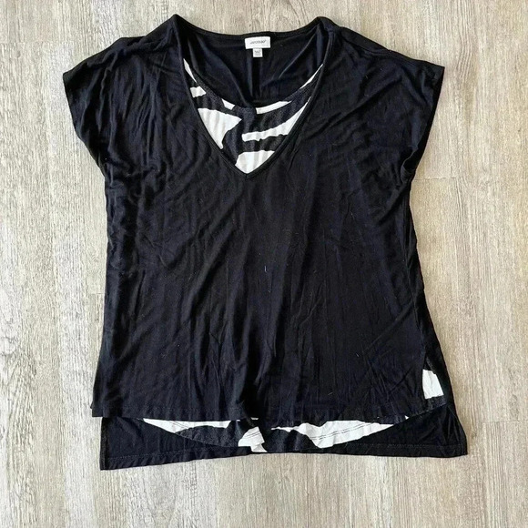 Avenue Tops - Womens Avenue Black Shirt - 14/16